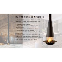 HZ-005 Hanging fireplace 